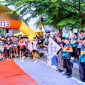 Fun Run yang dilepas oleh Bupati Gorontalo Terpilih H. Sopyan Puhi dan diikuti oleh 780 peserta dari kader HMI KAHMI Se-Sulawesi Utara Gorontalo
