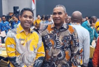 Bupati Teluk Bintuni Yohanis Manibuy, Hadir dalam Serah Terima Jabatan Kepala BPK RI Se Tanah Papua di Sorong provinsi PBD.