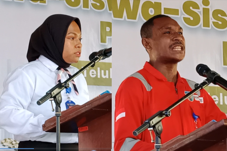 Kesan dan Pesan Siswa-Siswi Lulusan Pusat Pelatihan Teknik Industri dan Migas Teluk Bintuni angkatan XVII 2025.