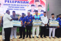 Gubernur Provinsi Papua Barat Daya, Elisa Kambu S.Sos melepas dengan resmi sebanyak 723 Calon Jemaah Haji yang berasal dari dua provinsi yakni  Provinsi Papua Barat Daya dan Provinsi Papua Barat, Pada kesempatan tersebut Gubernur juga memberikan dukungan dana berupa uang saku sebesar masing-masing dua juta rupiah kepada calon jemaah haji. 