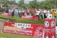 Liga Sepak Bola Karyawan ( GALAKARYA ) Indonesia 2025 di  Papua Barat Daya.