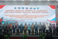 Rapat Kerja Kepala Daerah Se Papua Barat Daya