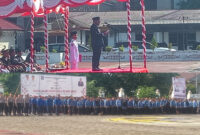 Walikota Sorong, Pimpin Peringatan Hari Lahir Pancasila.