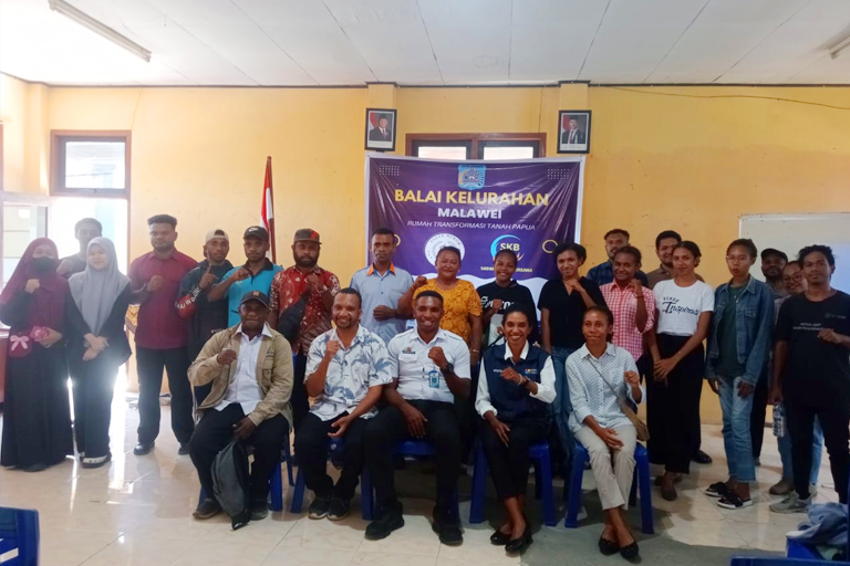 Ciptakan Rasa Aman dan Kondusif, Lurah Malawei, terapkan hukum yang Optimal. 