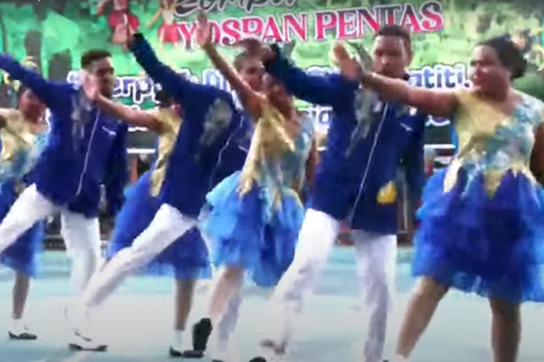 Wakil Bupati Teluk Bintuni Buka Pelaksanaan Lomba Yospan Pentas.