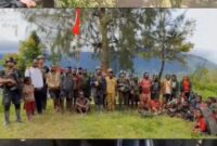 Pernyataan Masyarakat Kampung Soanggama mendukung Komando Operasi Habema Kogabwilhan III di Soanggama