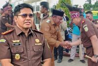 Wakil Bupati Teluk Bintuni, Joko Lingara Sambut Kejari yang baru di Teluk Bintuni