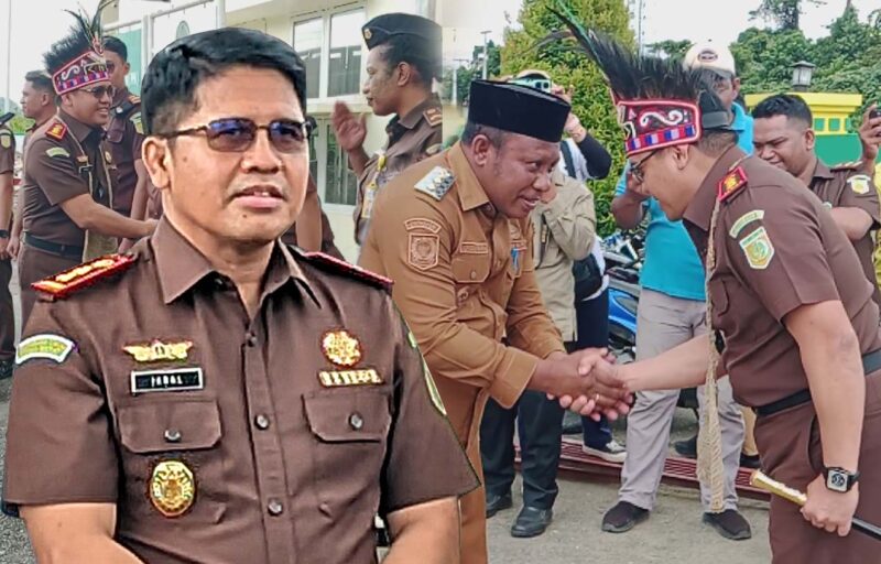 Wakil Bupati Teluk Bintuni, Joko Lingara Sambut Kejari yang baru di Teluk Bintuni