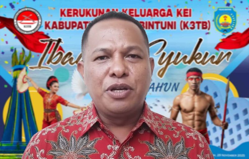 Stefanus Balubun, Ketua Kerukunan Keluarga Kei Kabupaten Teluk Bintuni (K3TB)