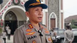 “ Jadwalnya mulai tanggal 24 sudah ada Ibadah, sampai tanggal 26, tetap kita laksanakan Pengamanan di Gereja-gereja.” Kata Kapolres.