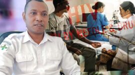 Kepala Puskesmas Bintuni, Yeremia Manibuy : 1202 Penderita HIV-AIDS Teluk Bintuni di dominasi Remaja dan Usia Produktif.
