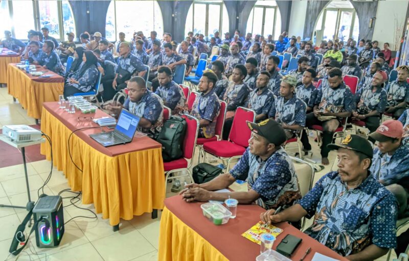 420 Anggota Baperkam Se Teluk Bintuni  Ikut BIMTEK Peningkatan Kapasitas Kelembagaan  Jumat(16/10/2026)