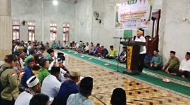 Gubernur Papua Barat, Dominggus Mandacan Safari Ramadhan ke Masjid Al Jami’ah Tahiti Bintuni. (Jumat, 27/02/2026).