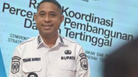 Bupati Anisto Hadiri Rapat Koordinasi Percepatan Pembangunan Daerah Tertinggal./ Foto: Humas & Prokopim TB