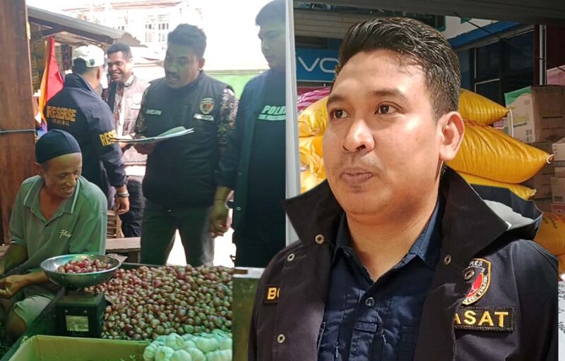 Kasat Reskrim, AKP. Boby Rahman Pimpin Operasi Pasar Jelang Ramadhan 2026