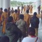 Aksi Demontrasi ASN di Kantor Bupati Kabupaten Maybrat. Senin(09/02/2026) 