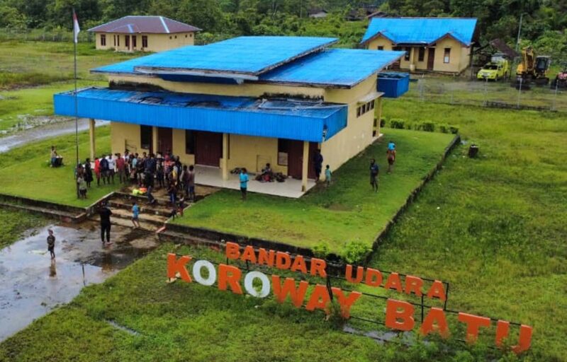 Bandara Korowai Batu/ Foto: dirjen Hubud
