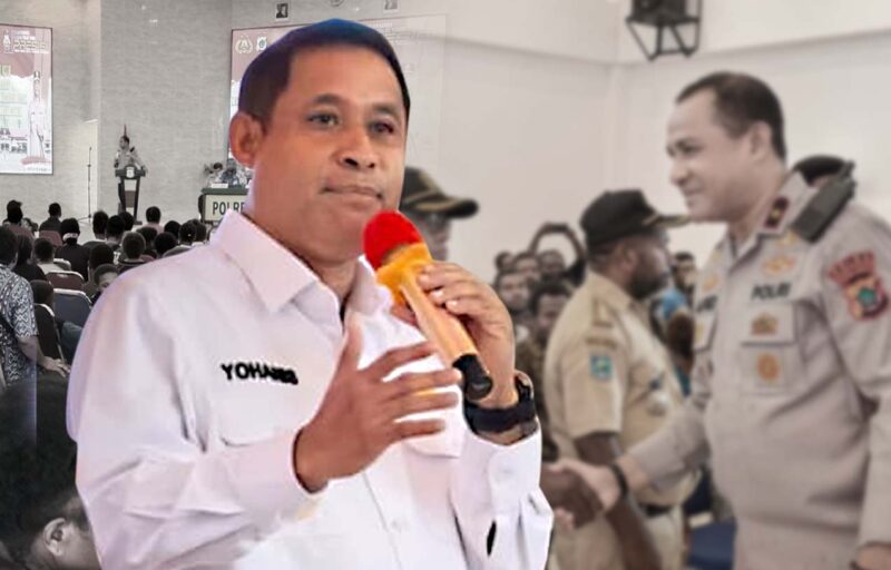 Bupati Anisto Apresiasi Kunjungan Kerja Kapolda Papua Barat, di Mapolres dan Kabupaten Teluk Bintuni. 