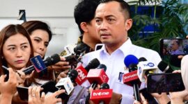 Menteri Sekretaris Negara (Mensesneg) Prasetyo Hadi,  Selasa (09/02/2026), di Kompleks Istana Kepresidenan Jakarta.