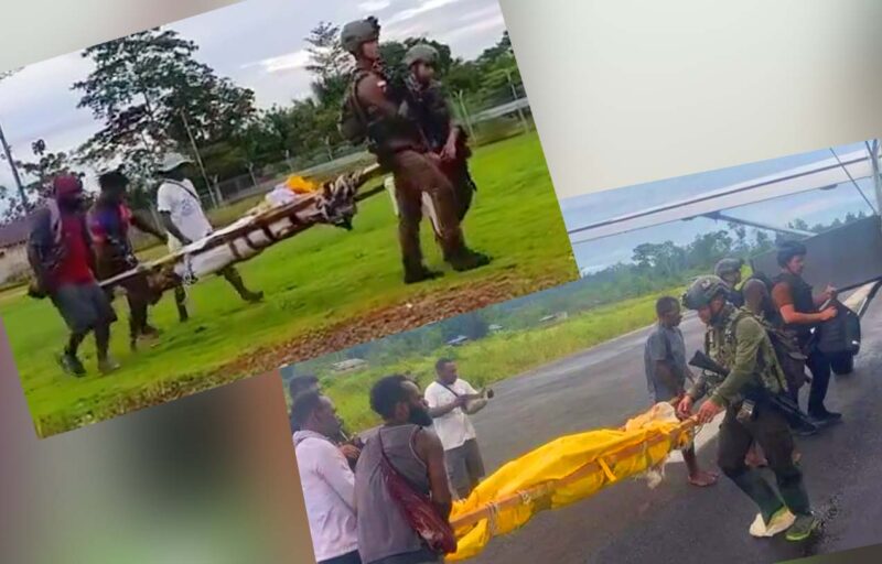 Dok: Dua Jenazah Korban Penembakan KKB, Pilot dan Co-Pilot Pesawat Perintis Smart Air, berhasil di Evakuasi./ Foto: Istimewa