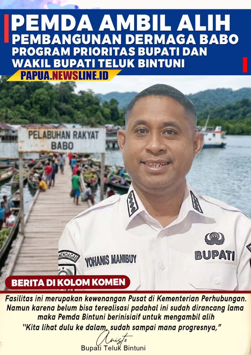 “Kita lihat dulu ke dalam, sudah sampai mana progresnya,” kata Bupati.