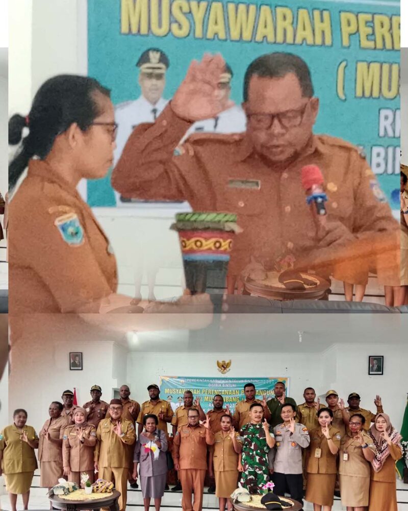 Pembukaan Musrenbang Distrik Bintuni RKPD 2027