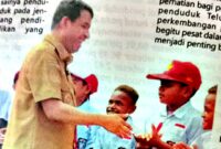 Foto: Buku Refleksi Satu Tahun Kepemimpinan Yohanis Manibuy -Joko Lingara