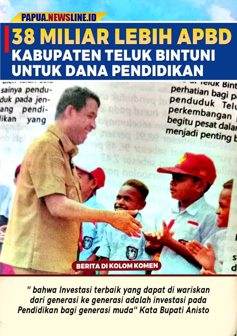 Foto: Buku Refleksi Satu Tahun Kepemimpinan Yohanis Manibuy -Joko Lingara