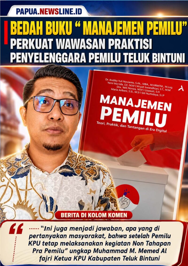 Muhammad M. Memed Alfajri Ketua KPU Kabupaten Teluk Bintuni
